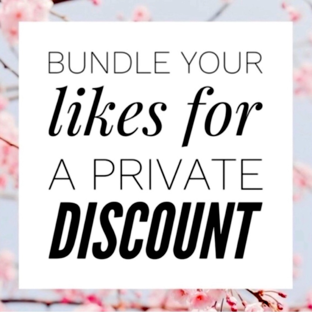Bundle your Likes for a Private Discount - Picture 1 of 1